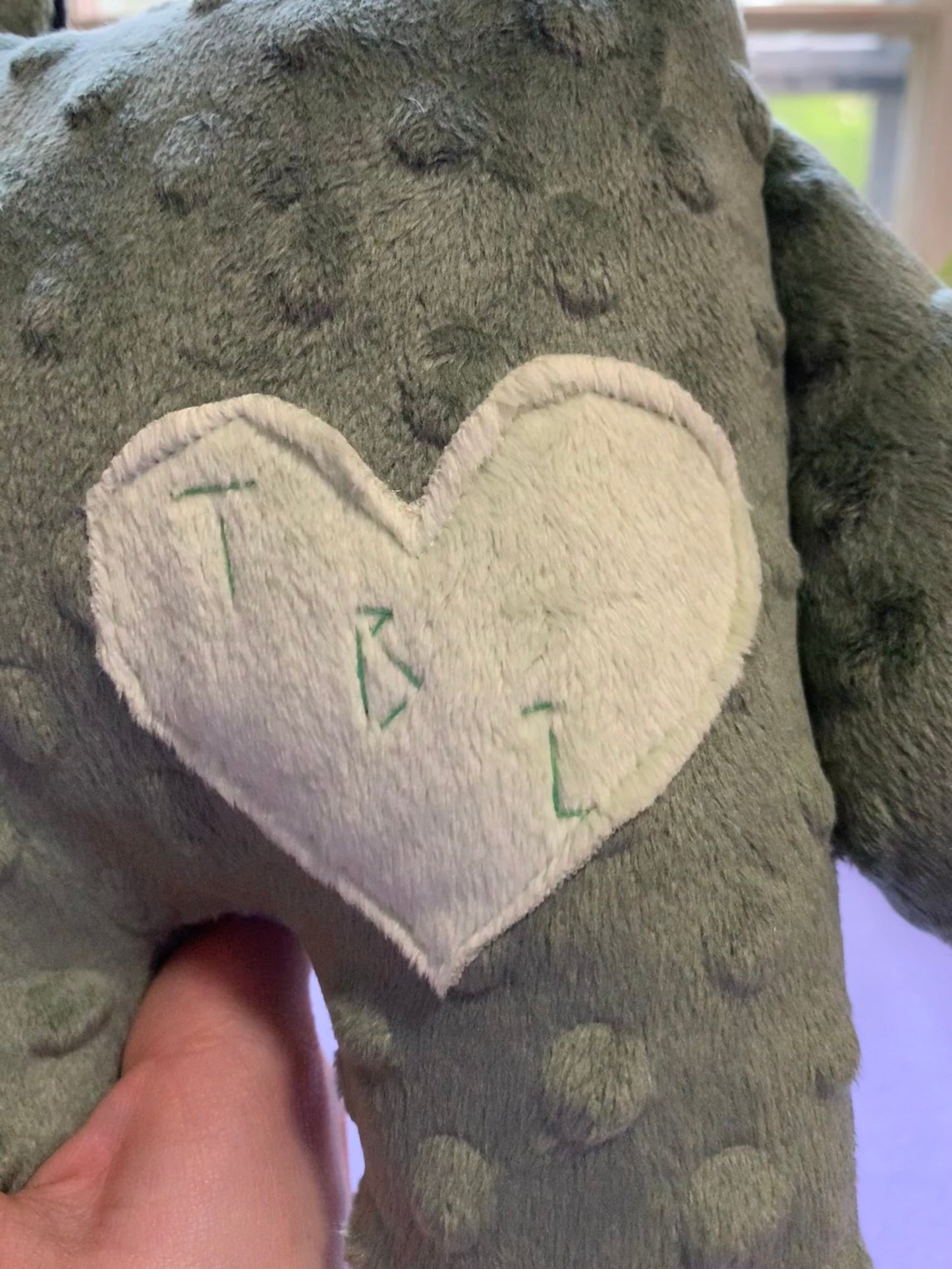 Handmade Frog Plushie