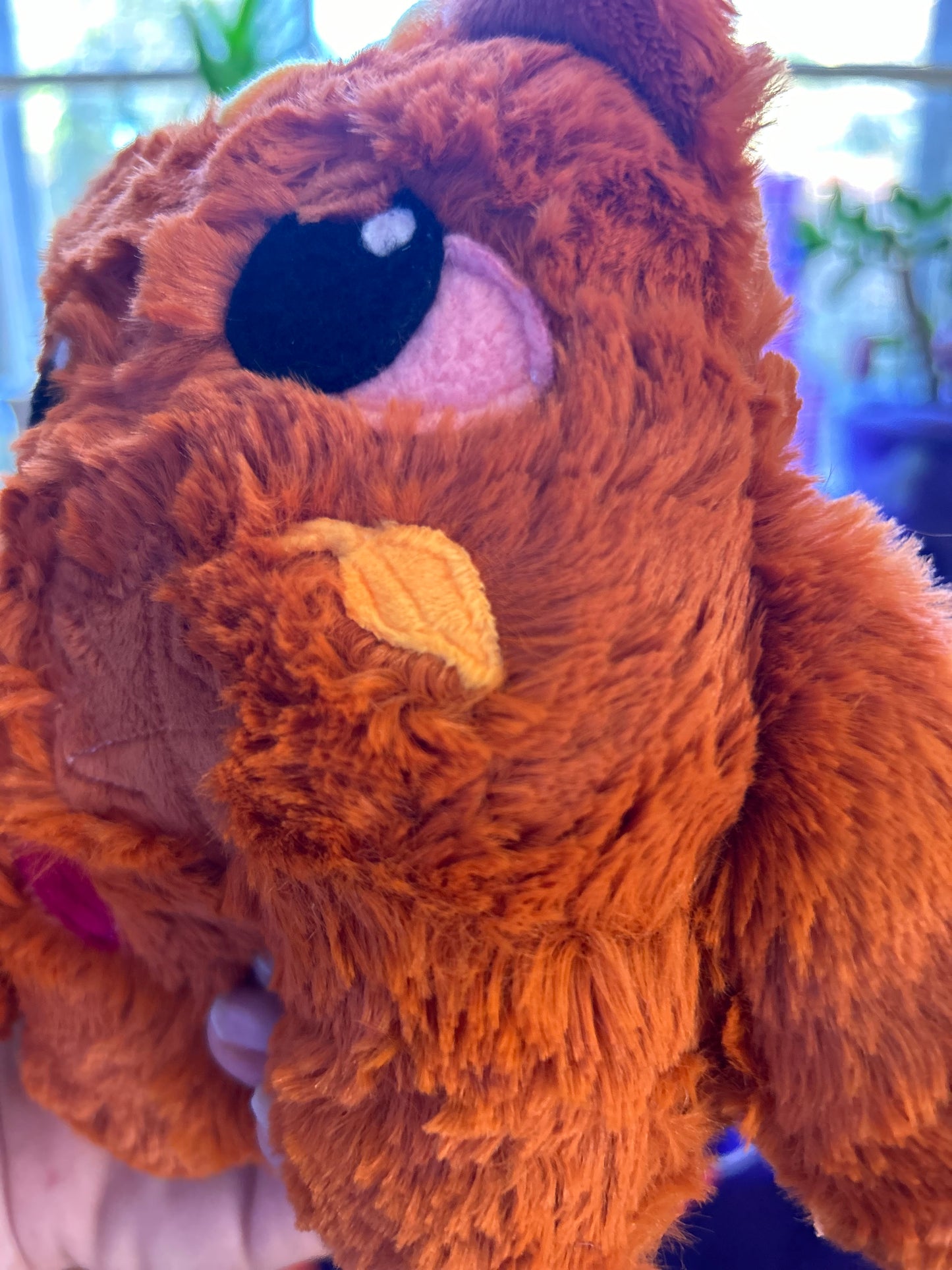 OOAK Handmade Weighted Bear Plushie - Otto