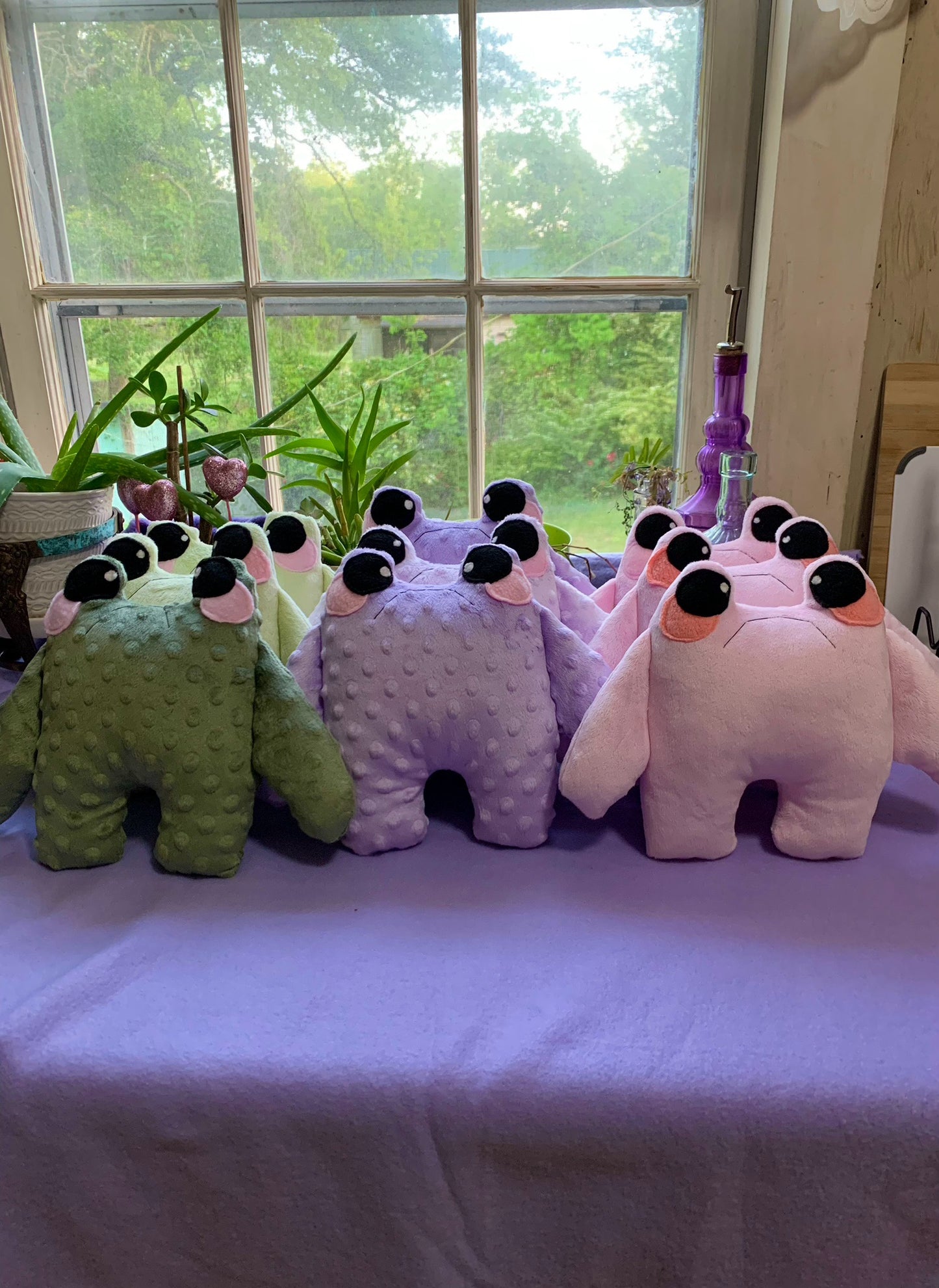 Handmade Frog Plushie