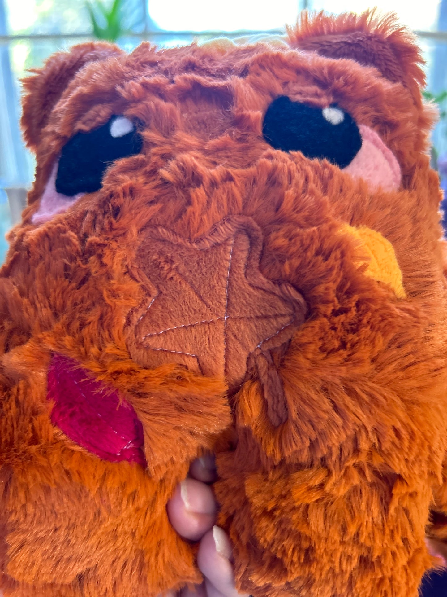 OOAK Handmade Weighted Bear Plushie - Otto