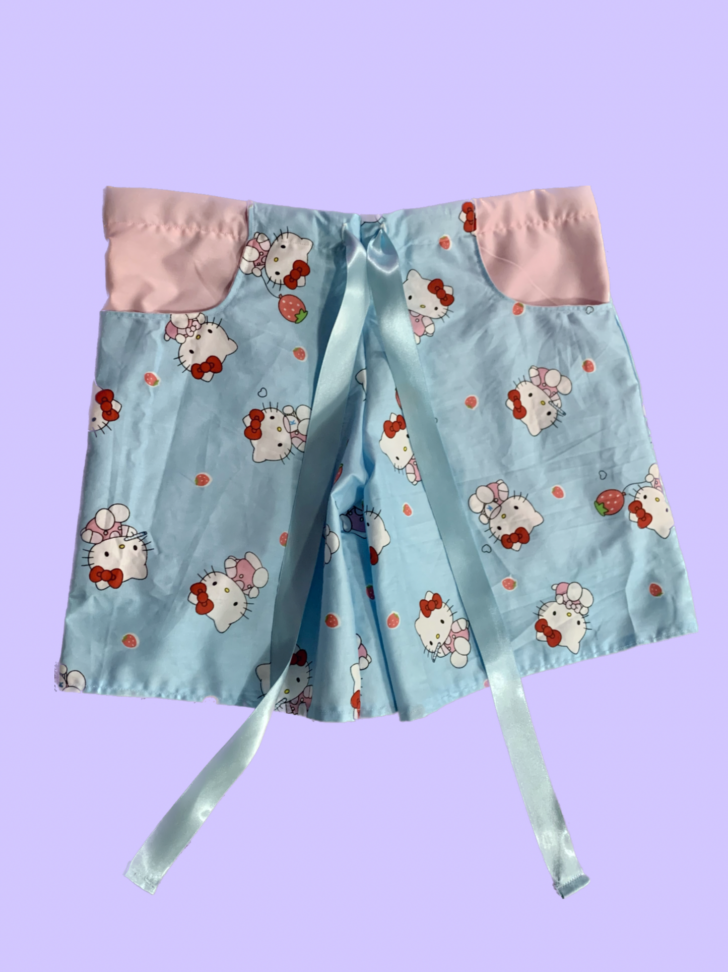PLS READ DESCRIPTION - Handmade Hello Kitty Shorts with Pockets