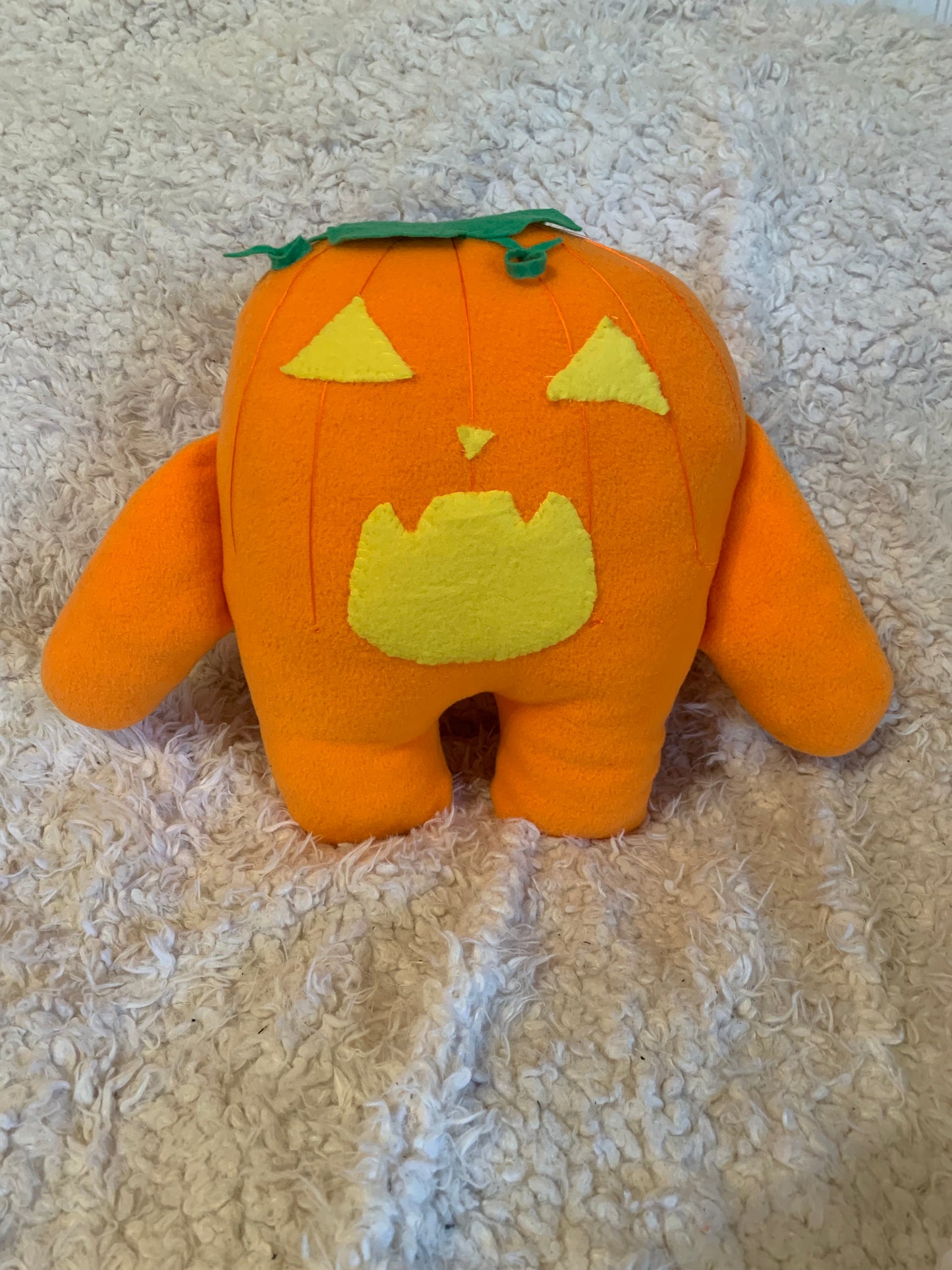 OOAK Handmade Pumpkin Plush - Canelito