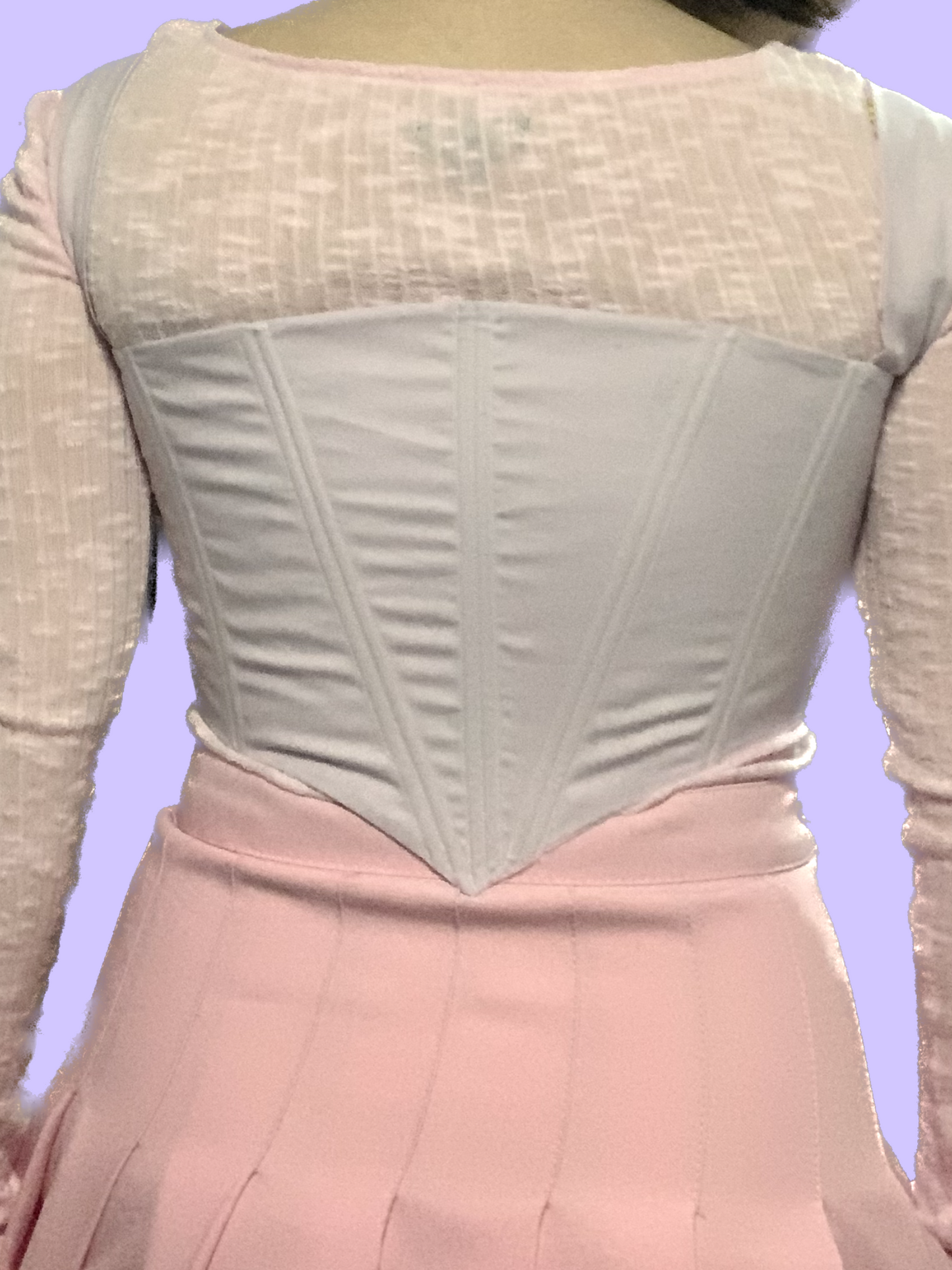 PLS READ DESCRIPTION - Handmade Reversible Hello Kitty Corset