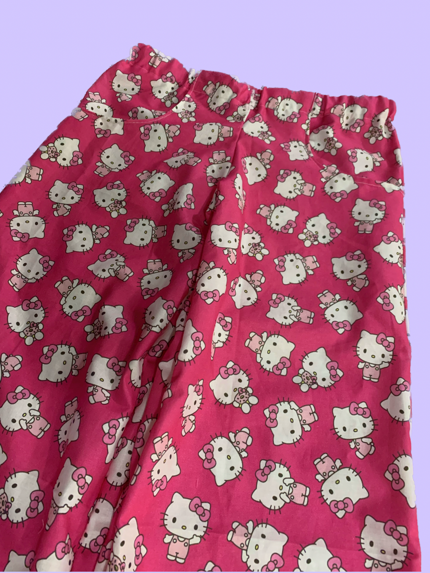 PLS READ DESCRIPTION - Handmade Hello Kitty Pants with Pockets - Plus Sizes