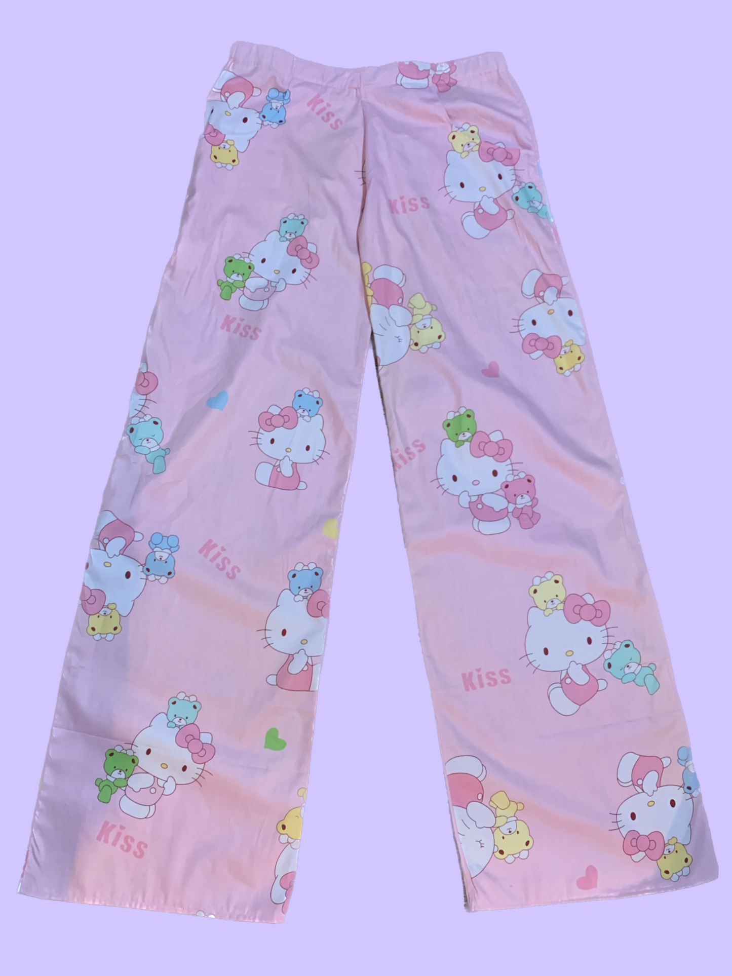 PLS READ DESCRIPTION - Handmade Hello Kitty Pants with Pockets - Plus Sizes