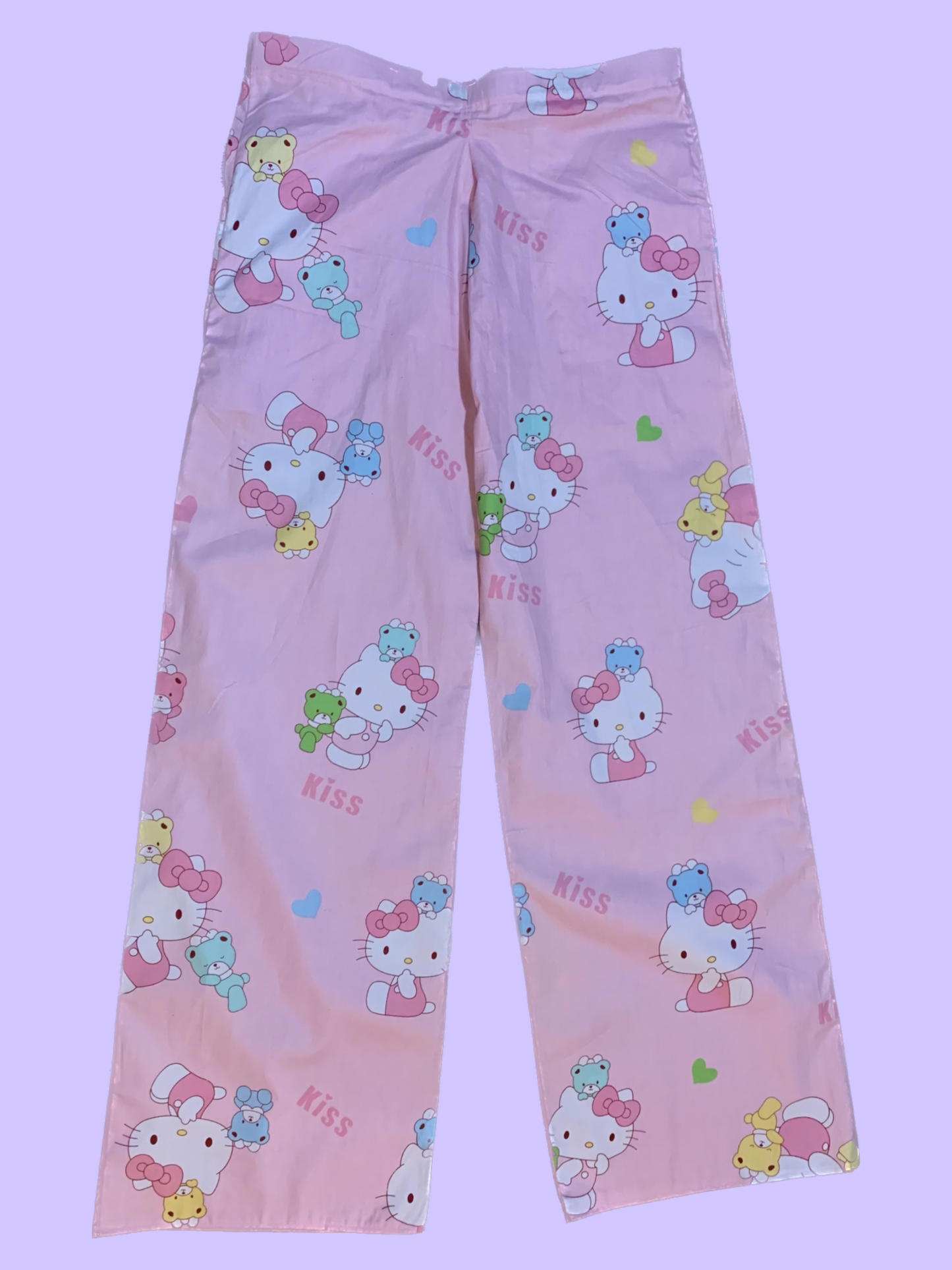 PLS READ DESCRIPTION - Handmade Hello Kitty Pants with Pockets - Plus Sizes
