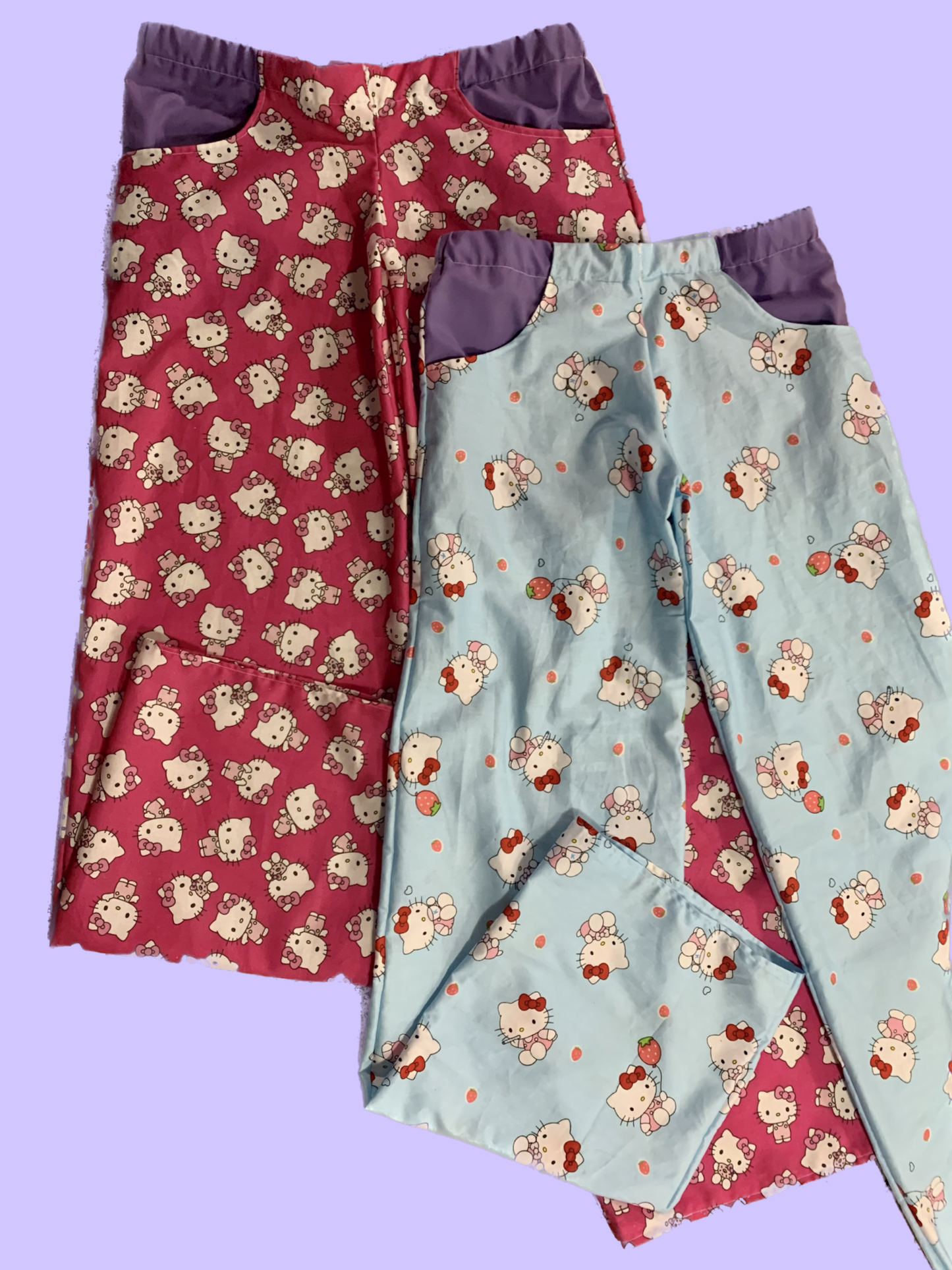PLS READ DESCRIPTION - Handmade Hello Kitty Pants with Pockets