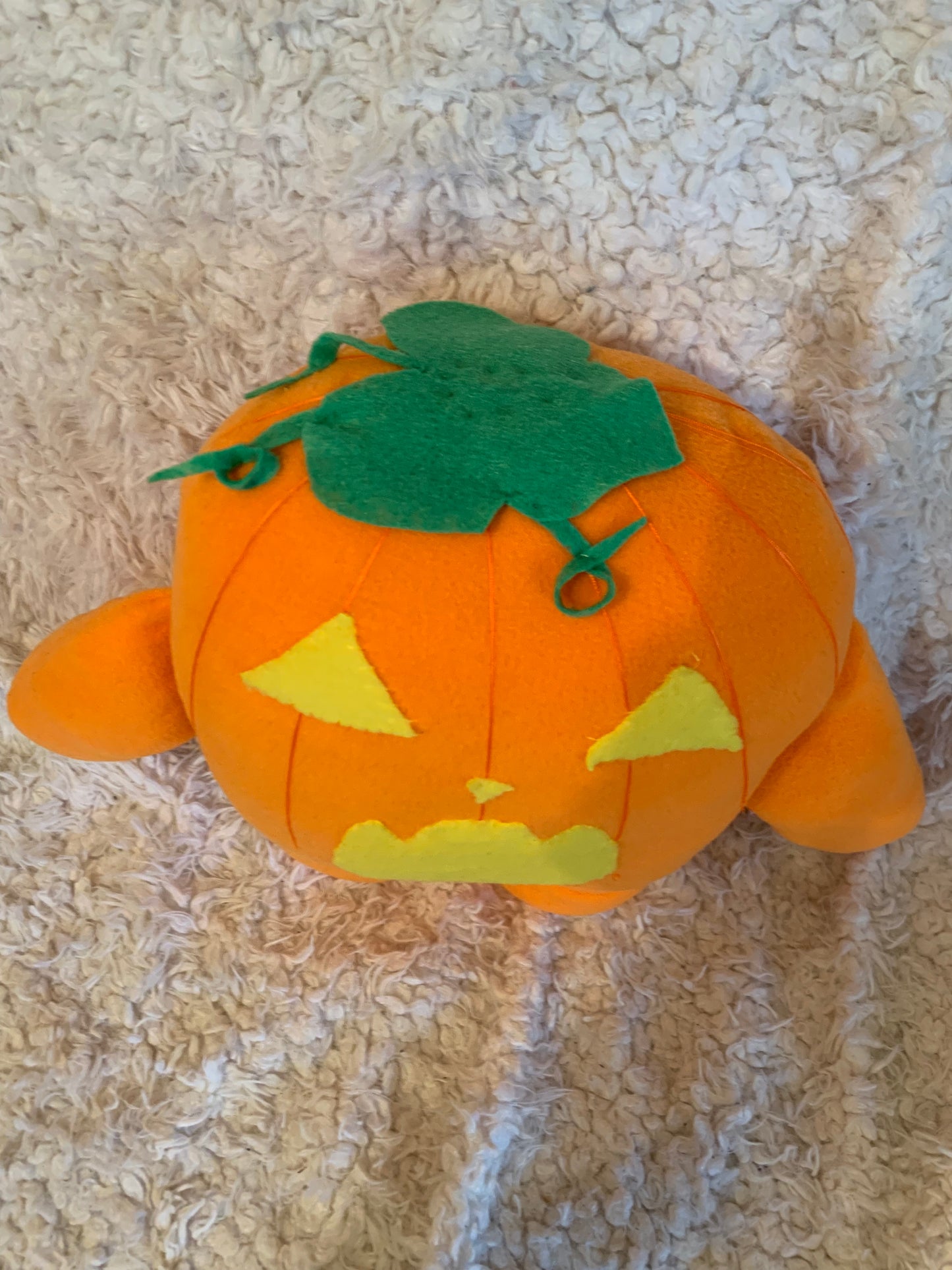 OOAK Handmade Pumpkin Plush - Canelito