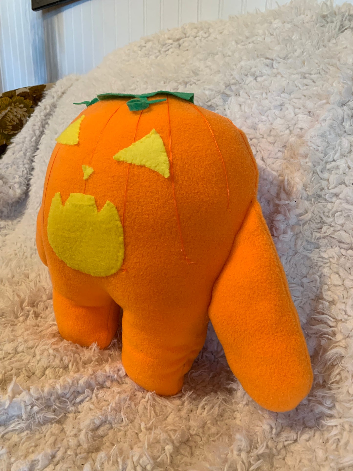 OOAK Handmade Pumpkin Plush - Canelito